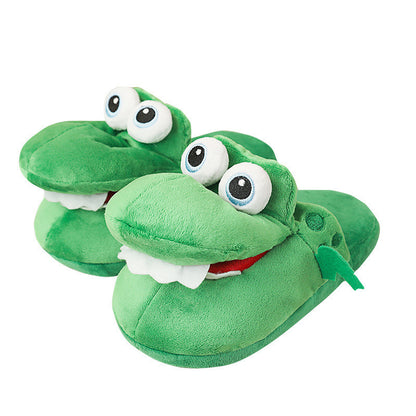 Funny Plush Cotton Slippers – Soft Winter Indoor Couple Shoes