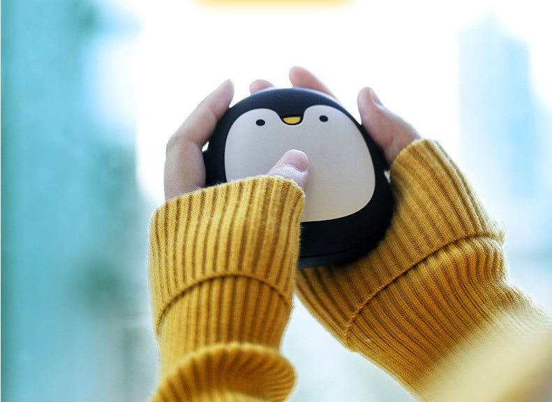 Cute Penguin & Polar Bear USB Hand Warmer + Power Bank