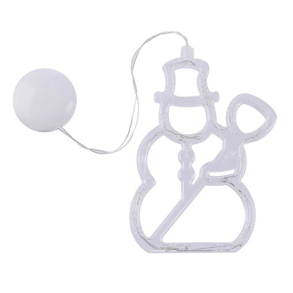 Christmas LED Suction Cup Chandelier Santa Claus