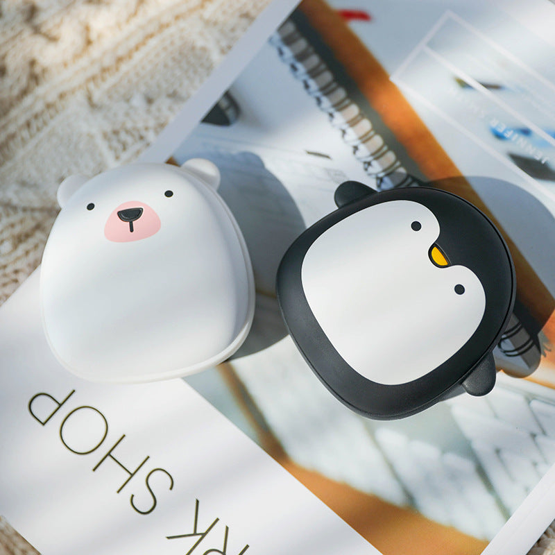 Cute Penguin & Polar Bear USB Hand Warmer + Power Bank