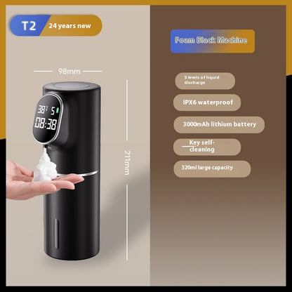 Automatic Wall-Mounted Soap Dispenser – Rechargeable & Touchless