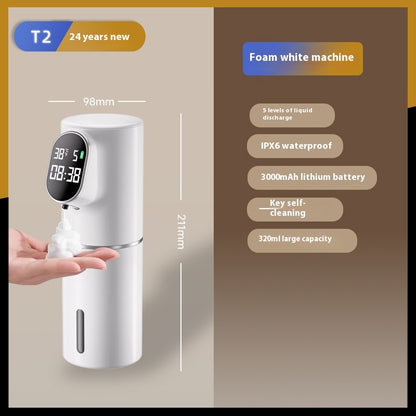 Automatic Wall-Mounted Soap Dispenser – Rechargeable & Touchless