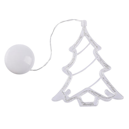 Christmas LED Suction Cup Chandelier Santa Claus