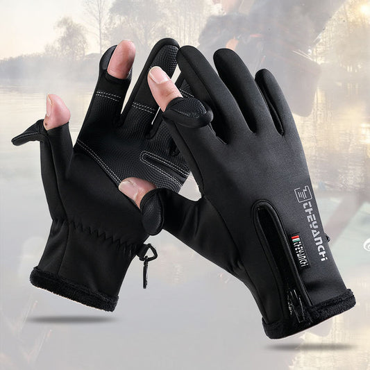 Opened-Finger Gloves Waterproof and Windproof