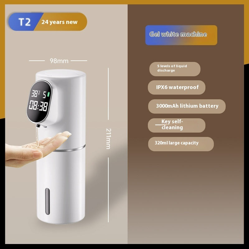 Automatic Wall-Mounted Soap Dispenser – Rechargeable & Touchless