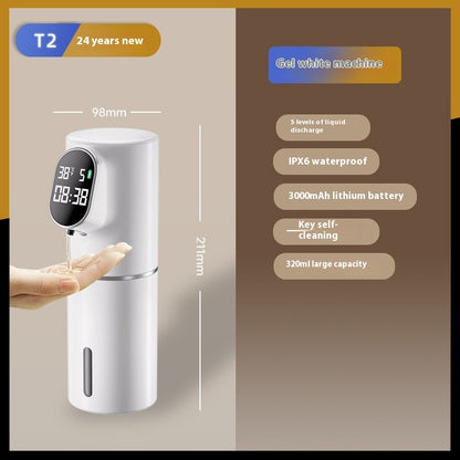 Automatic Wall-Mounted Soap Dispenser – Rechargeable & Touchless